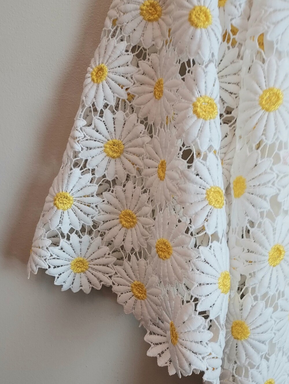 J. Marie Maggie Floral Daisy Lace Swing Dress Size Medium NEW NWT - Picture 9 of 14